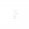 Klosz czarny tuba 25cm GU10 do systemu CAMELEON EYE M 8481 Nowodvorski Lighting  